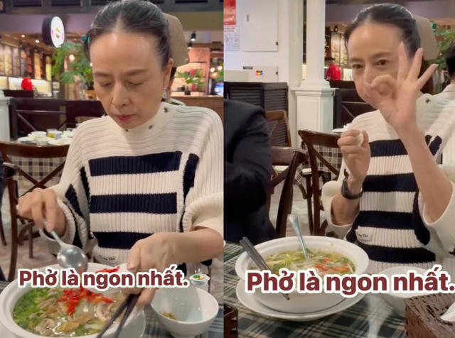 Madam Pang tấm tắc khen phở gà Hà Nội ngon, muốn gói mang về Thái Lan