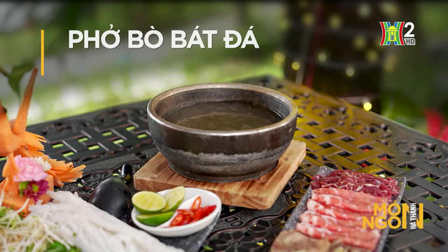 Phở bát đá là một phiên bản đầy sáng tạo
